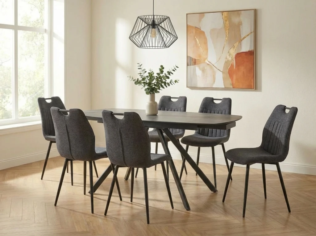Scaun kip - negru 2
