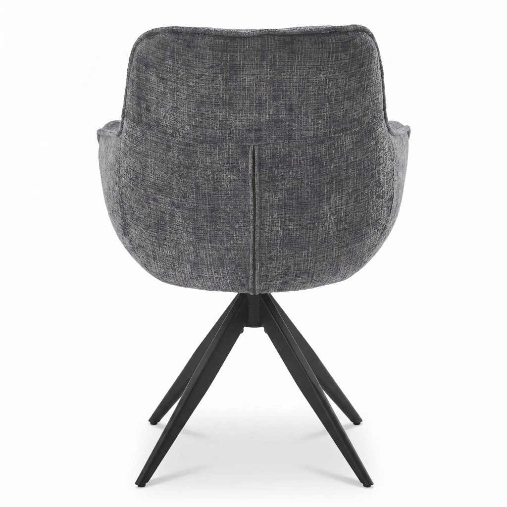 Scaun turin - negru 4