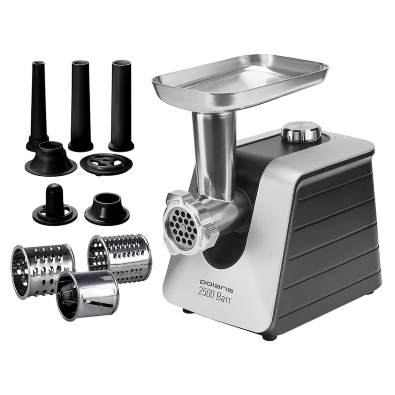 Mașină de tocat carne polaris pmg 2561, negru | argintiu 3