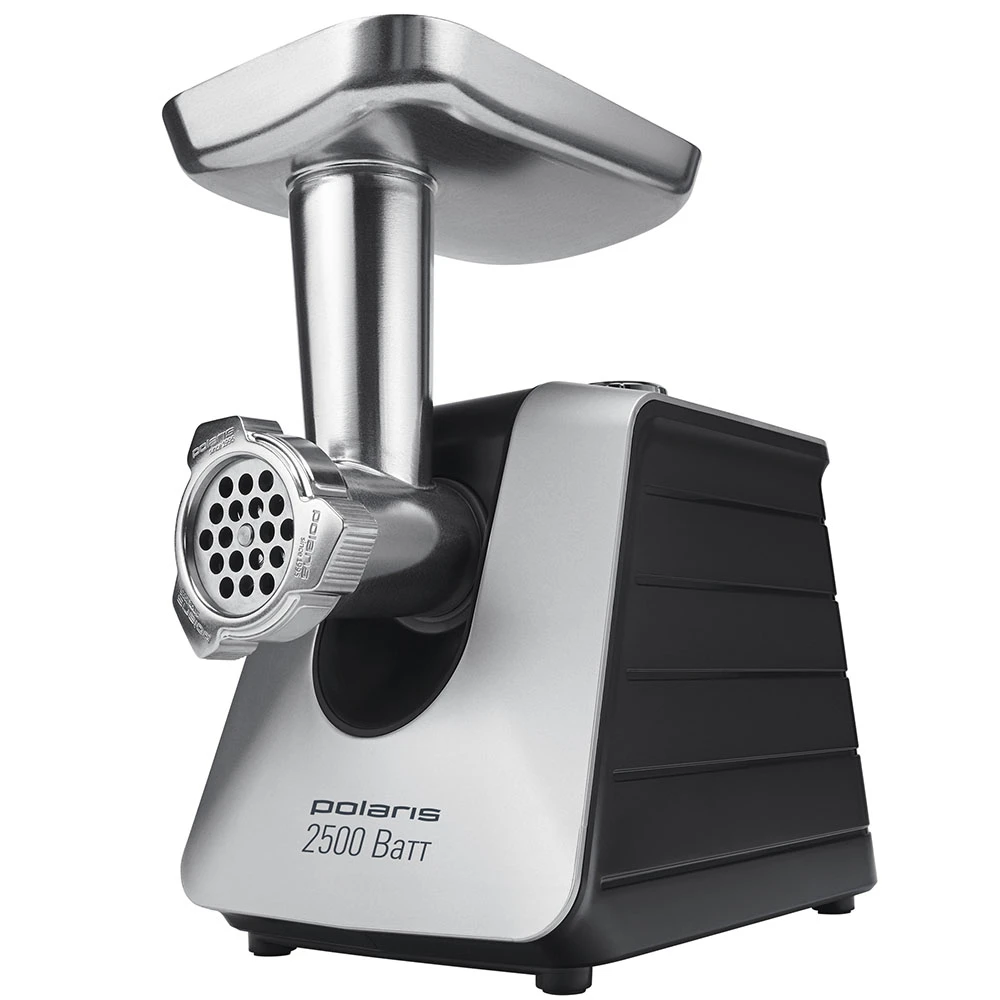 Mașină de tocat carne polaris pmg2546, oțel inoxidabil negru 11