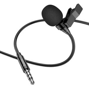 Microfon lavalieră hoco l14 3.5 negru Thumbnail 2