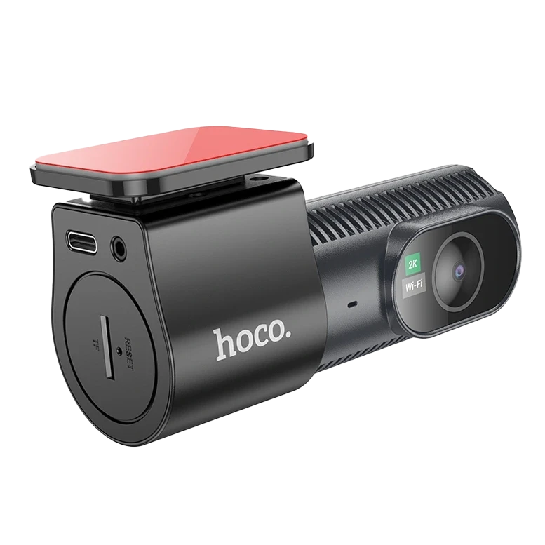 Видеорегистратор hoco dv7 2k с скрытым дисплеем, черный. 3