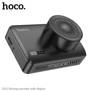 Видеорегистратор hoco dv2 с дисплеем, черный Thumbnail 2