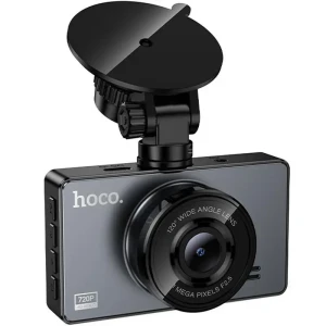 Видеорегистратор hoco dv14 с 3-дюймовым экраном (720p), металлический серый.
