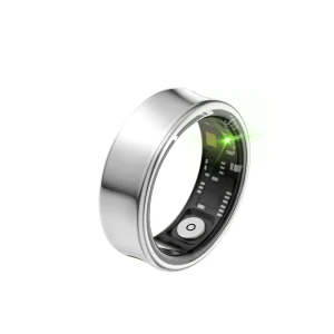Кольцо xo rs01 smart ring, размер 10, внутренний диаметр 19,9 мм, титановый сплав, серебристый.