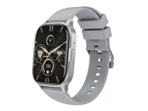 Ceas sport inteligent xo j10 cu ecran amoled, star mist, pătrat magnetic, gri, cu vorbitor