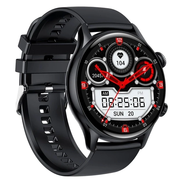 Смарт-часы xo j4 smart sports talking watch с amoled-экраном, черные. 2