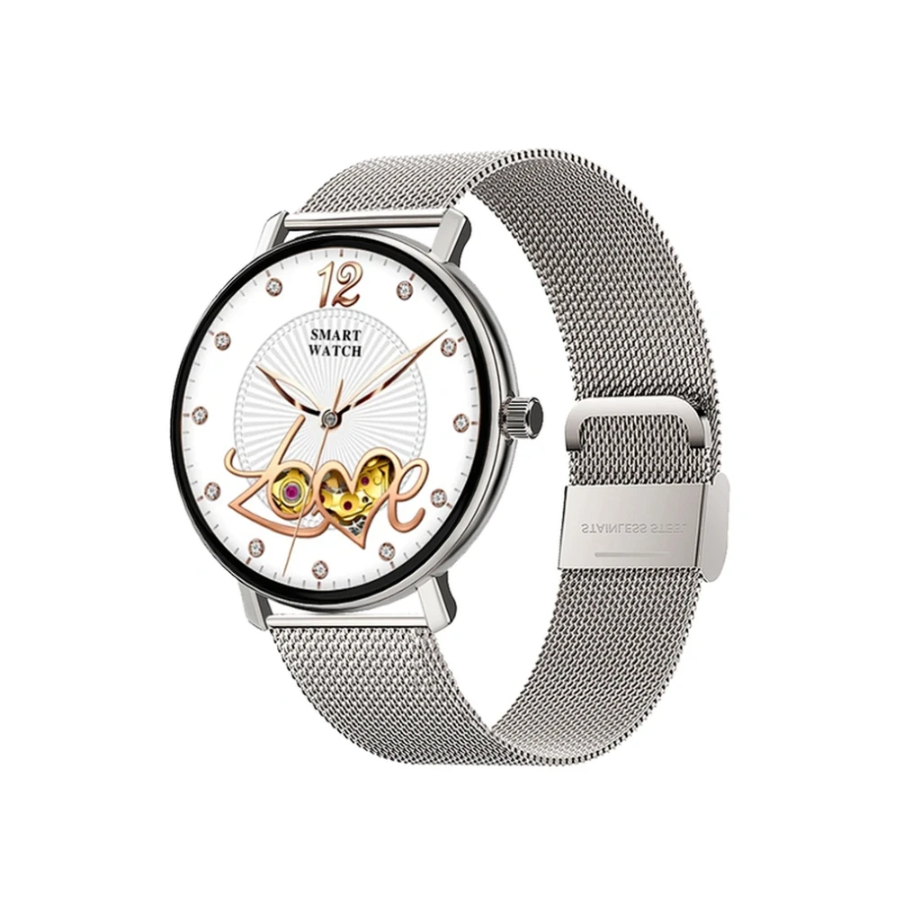 Умные часы wiwu smart watch sw07 серебристого цвета 2