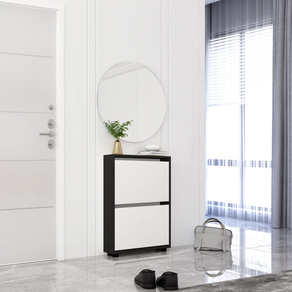 Pantofar leo slim 50x16x86h cm anthracite 2