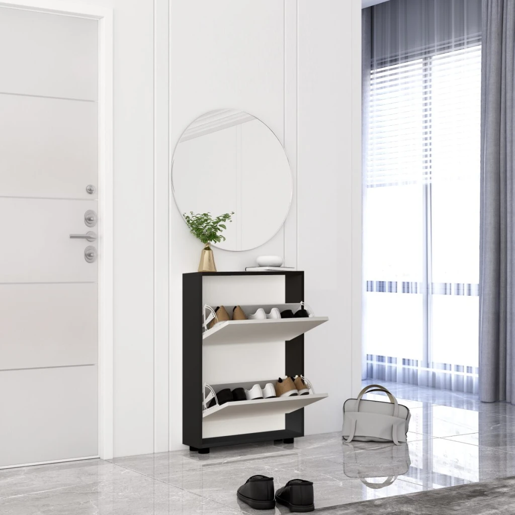 Pantofar leo slim 50x16x86h cm anthracite 3