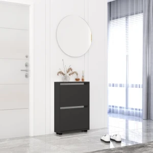 Pantofar leo slim 60x16x86h cm anthracite