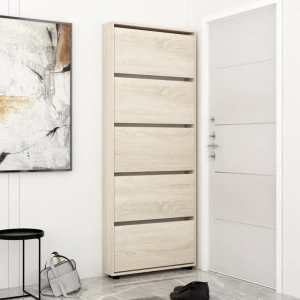 Pantofar leo slim 50x16x203h cm sonoma