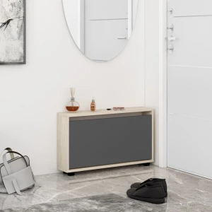 Pantofar leo slim 50x16x47h cm sonoma/anthracite