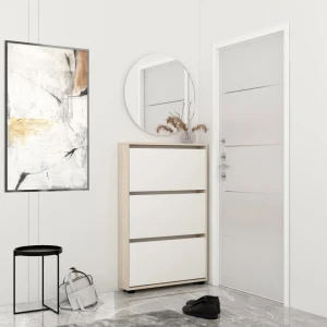 Pantofar leo slim 50x16x125h cm anhracite/white Thumbnail 6