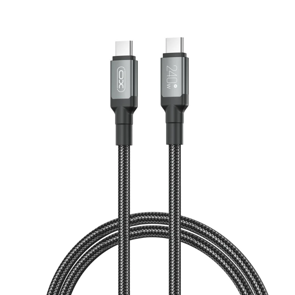 Xo nb-q264b usb-c la usb-c 240w putere mare cablu de date 2 m negru 3
