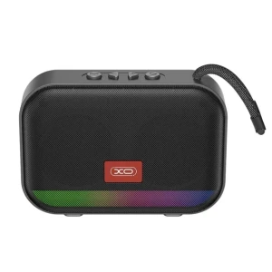 Boxă portabilă mică iluminată xo f66, neagră