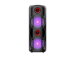 Boxă dublă sing-e zqs8225 rgb party, 8 inch, 30w, neagră Thumbnail 2