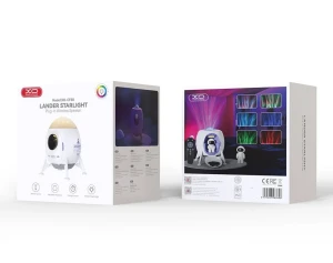 Xo cf38 starlight lander, lumină ambientală + difuzor, alb Thumbnail 2