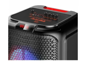 Boxă triplă sing-e zqs8303 rgb party, 8 inch, 40w, neagră