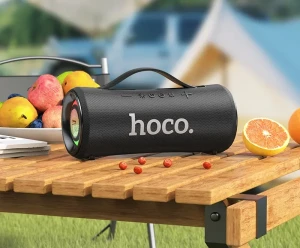 Уличная bluetooth-колонка hoco ha10 oleada, черная