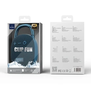 Wiwu wiwu clip pentru difuzor wireless portabil h3 albastru Thumbnail 4