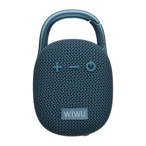 Wiwu wiwu clip pentru difuzor wireless portabil h3 albastru