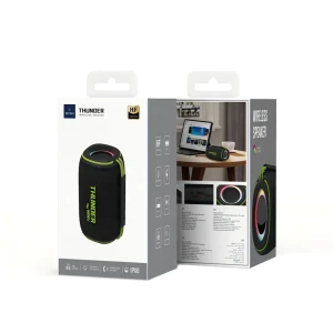 Difuzor portabil wireless wiwu wiwu thunder h5 negru Thumbnail 4
