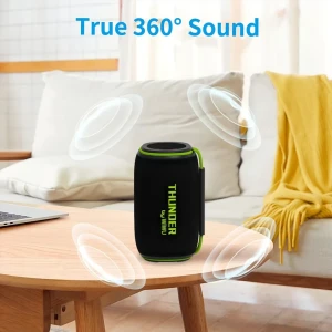 Difuzor portabil wireless wiwu wiwu thunder h5 negru Thumbnail 2