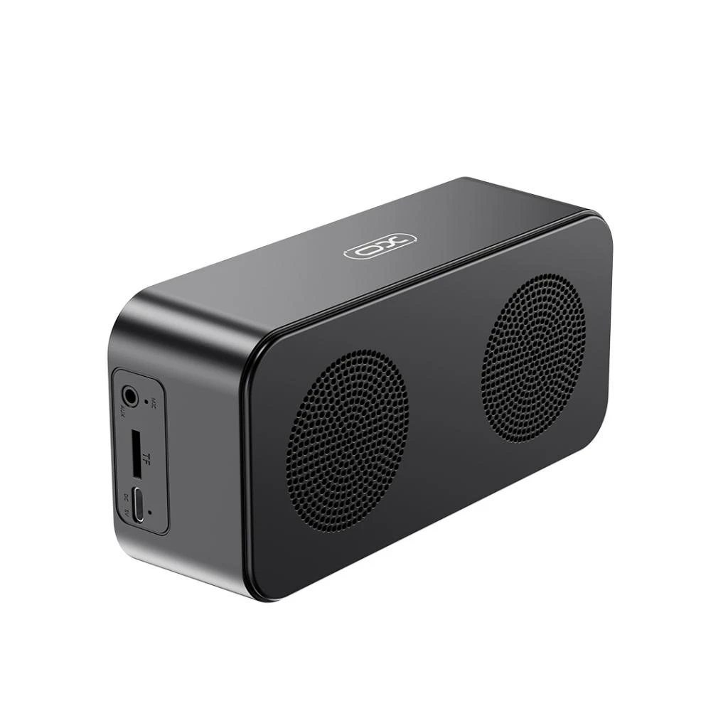 Boxă bluetooth cu ceas și oglindă xo f41, neagră 3
