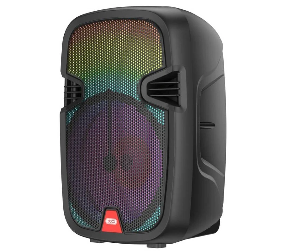 Boxă bluetooth rgb pentru exterior xo f51 color jade (cu telecomandă + microfon cu fir *1) negru 3