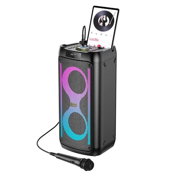 Boxă bluetooth de exterior hoco ha6 danny, neagră 3