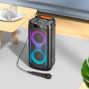 Уличная bluetooth-колонка hoco ha6 danny, черная