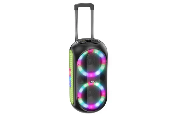 Boxă portabilă wireless hoco ds33 max, verde 6