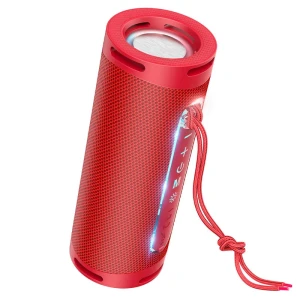 Спортивная bluetooth-колонка hoco hc9 dazzling pulse, красная