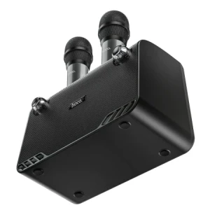 Hoco bs41 plus караоке-колонка с двумя микрофонами, bluetooth, черная Thumbnail 2