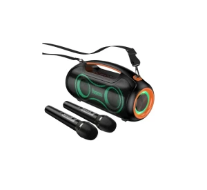 Колонка hoco ds67 cool light rgb bt, черная