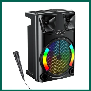Boxă wireless colorată jokade jd032 mile series, neagră