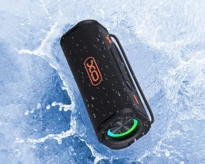 Xo f76 портативная беспроводная уличная динамическая rgb-колонка, черная Thumbnail 2