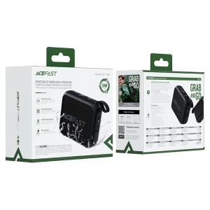 Boxă portabilă wireless acefast k4 go, neagră Thumbnail 2