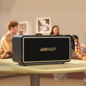 Boxă portabilă wireless acefast k3 max, neagră