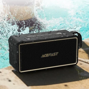 Boxă wireless portabilă acefast k3 ultra, neagră