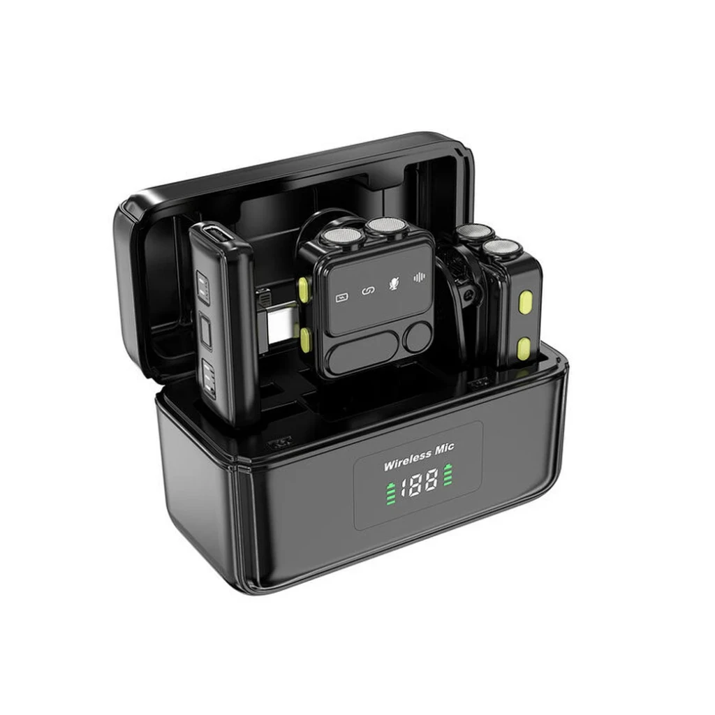 Microfon wireless wiwu duo anc wi-wm005 negru 2