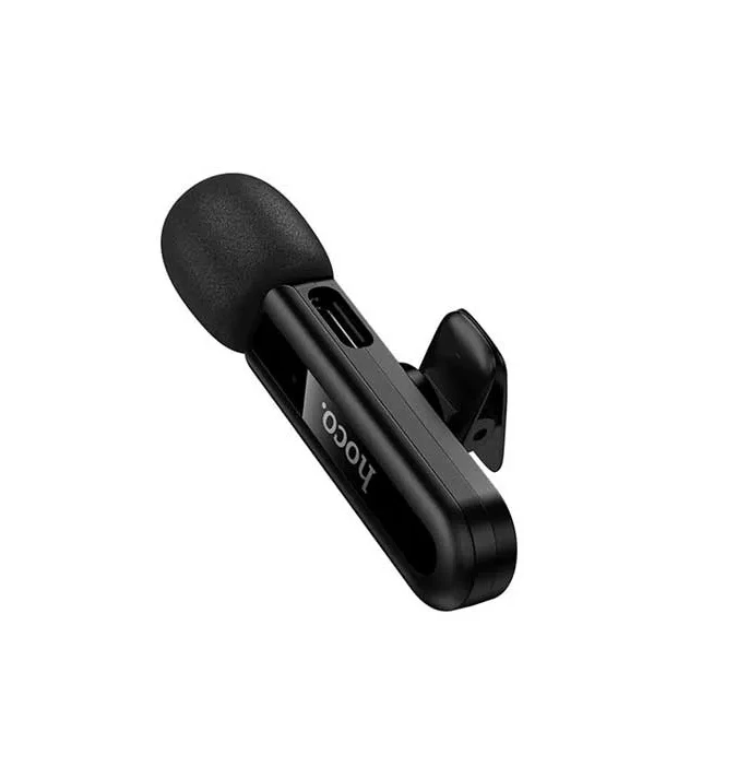 Беспроводной микрофон hoco l20 fair ip, черный 3
