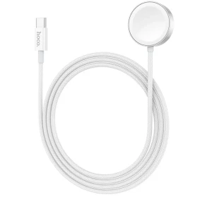Беспроводное зарядное устройство для часов hoco cw59 iwatch и sam, белое.