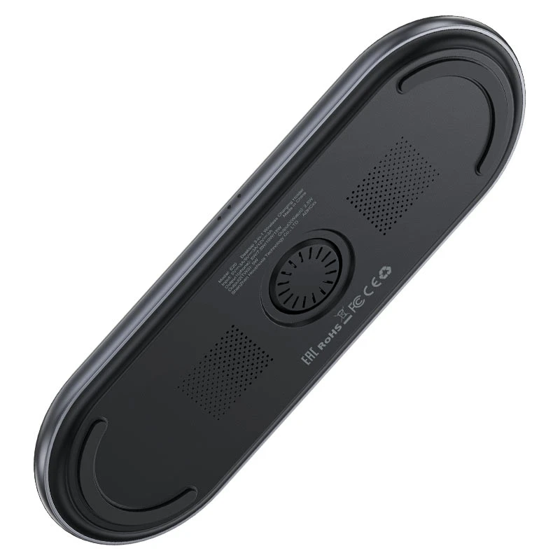Suport de încărcare wireless 3 în 1 pentru birou acefast e19 qi2, negru 5