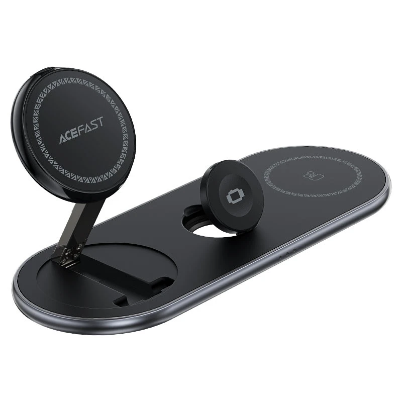 Suport de încărcare wireless 3 în 1 pentru birou acefast e19 qi2, negru 6