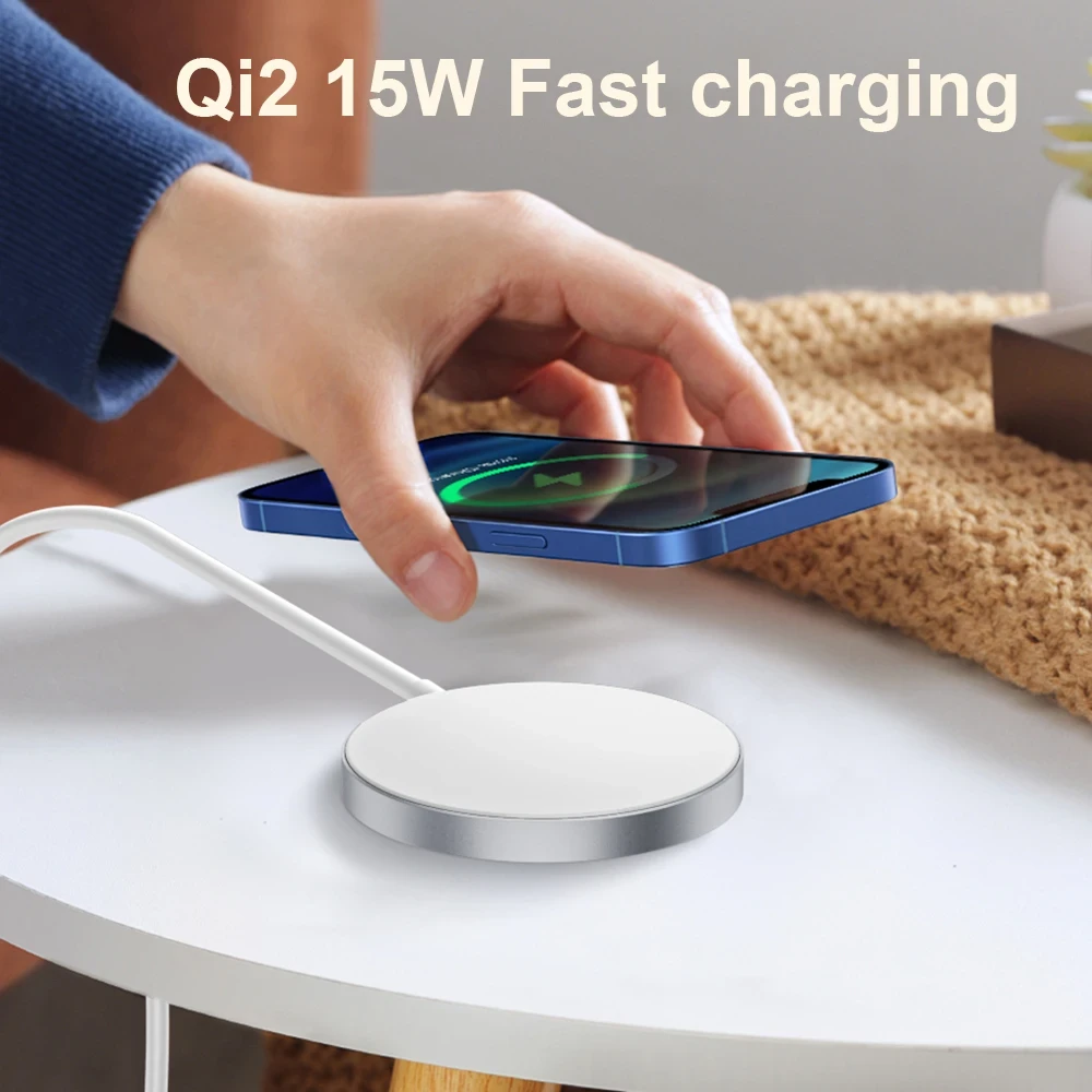 Încărcător wireless wiwu qi2.0 wi-w029 alb 3