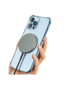Încărcător wireless magnetic transparent wiwu m14 transparent Thumbnail 3