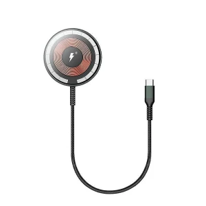 Încărcător wireless magnetic transparent wiwu m14 transparent