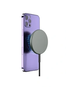 Încărcător wireless magnetic transparent wiwu m14 transparent Thumbnail 4